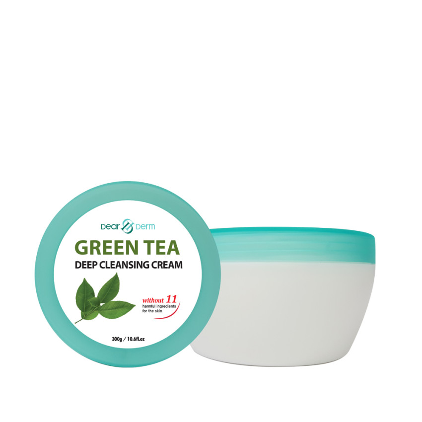 Dearderm Green Tea Deep Cleansing Cream Dearderm Green Tea Deep Cleansing Cream